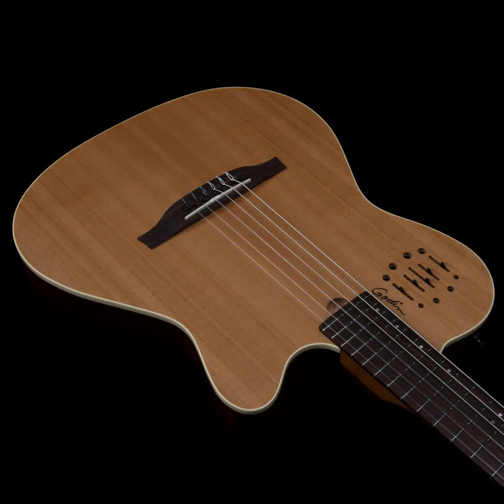 Godin MultiAc Nylon Encore Acoustic-Electric Guitar - Natural Semi-Gloss