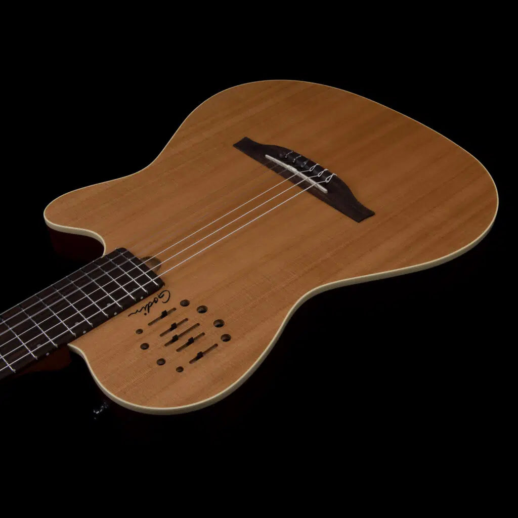 Godin MultiAc Nylon Encore Acoustic-Electric Guitar - Natural Semi-Gloss