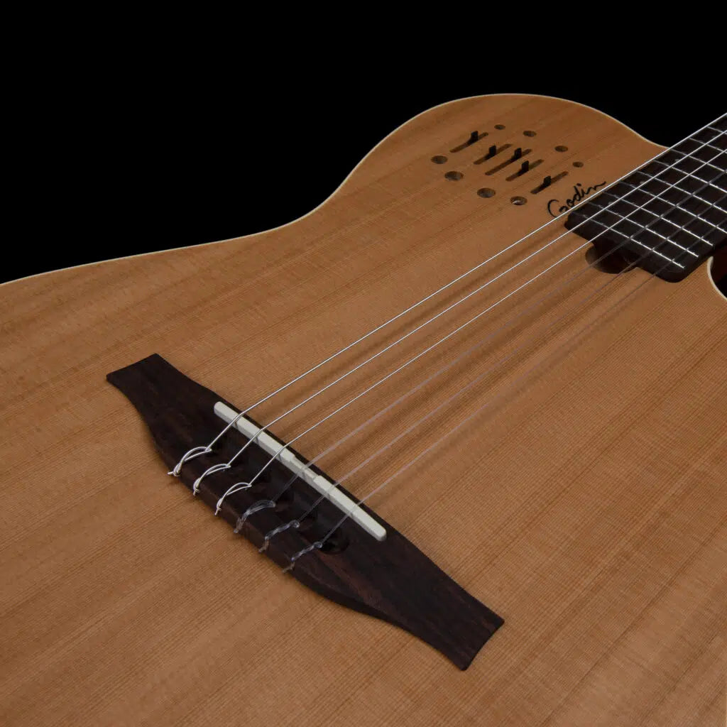 Godin MultiAc Nylon Encore Acoustic-Electric Guitar - Natural Semi-Gloss