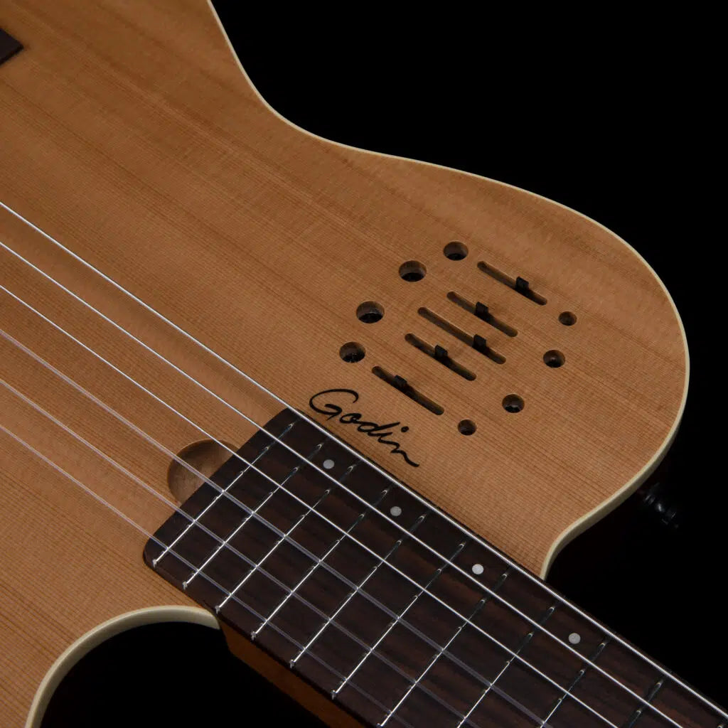Godin MultiAc Nylon Encore Acoustic-Electric Guitar - Natural Semi-Gloss
