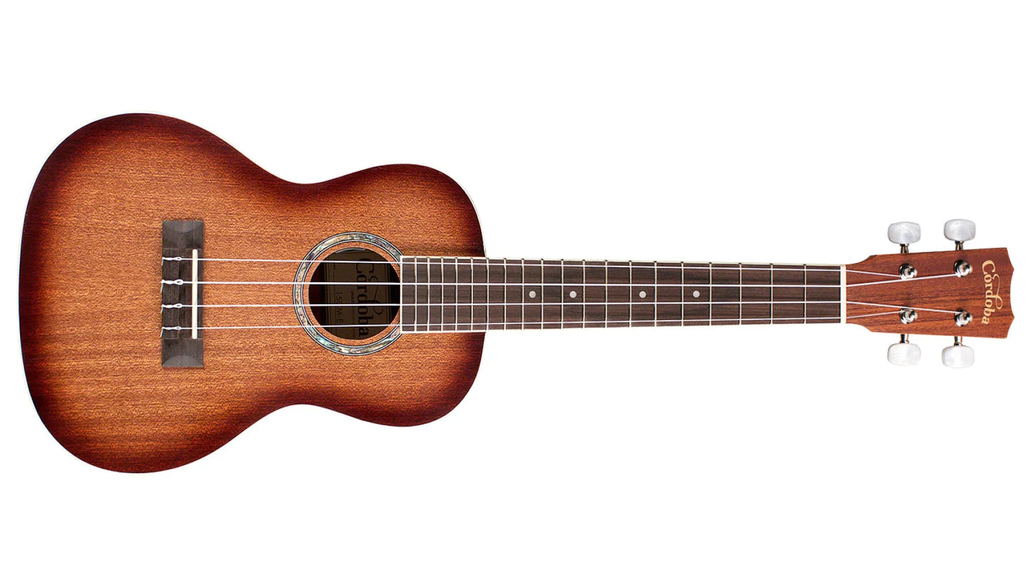 Cordoba 15CM-E Concert Ukulele - Sunburst