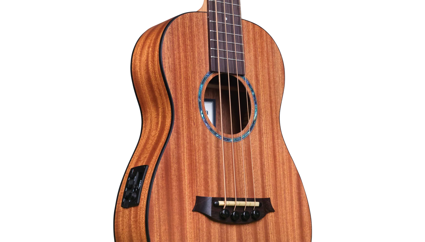 Cordoba Mini II Bass MH-E Acoustic-electric Bass Guitar - Mahogany