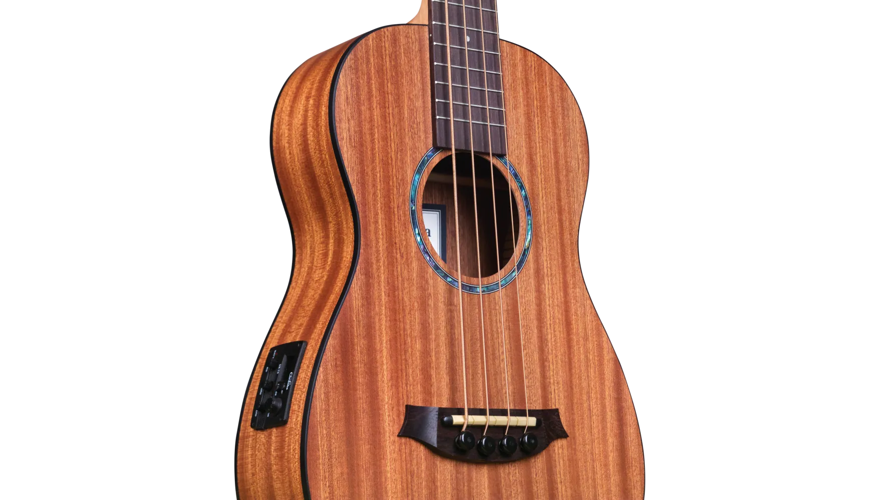Cordoba Mini II Bass MH-E Acoustic-electric Bass Guitar - Mahogany