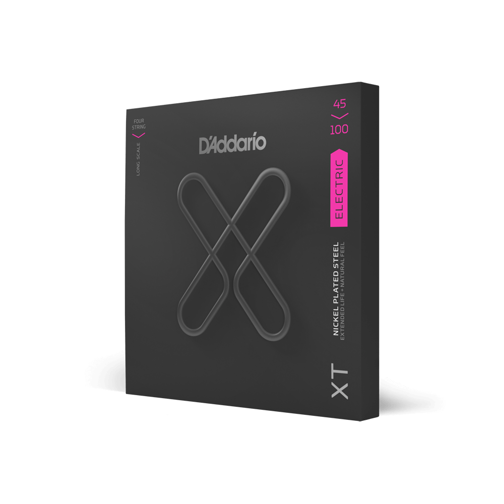 D'Addario XT Nickel Plated Steel Bass Guitar Strings