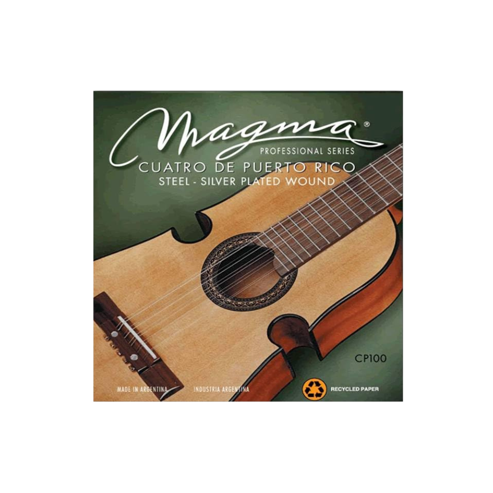 Magma Cuatro de Puerto Rico - Steel - Silver Plated Wound