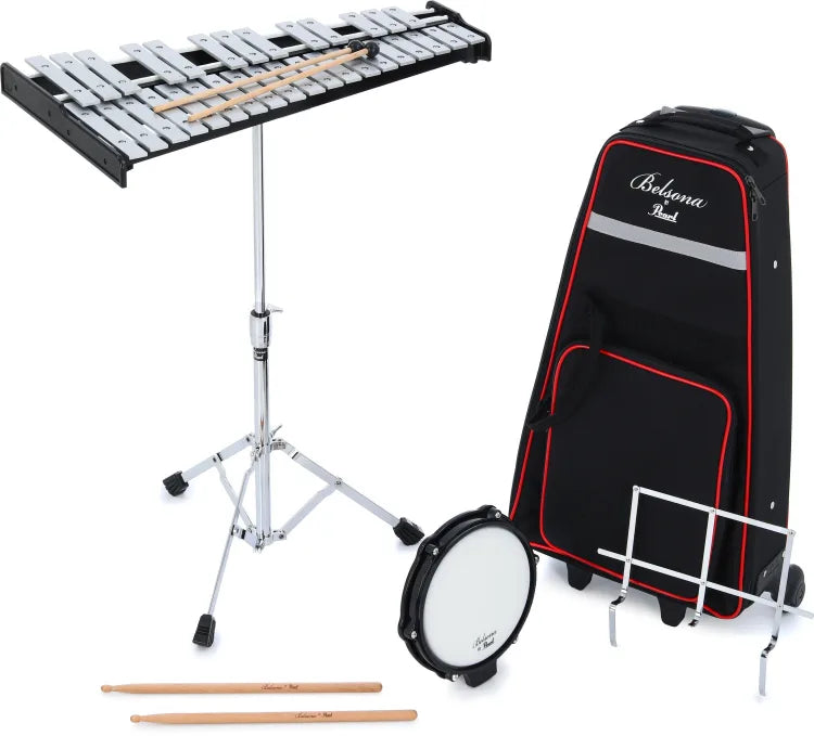 Pearl Belsona Student Bell Kit with Rolling Case