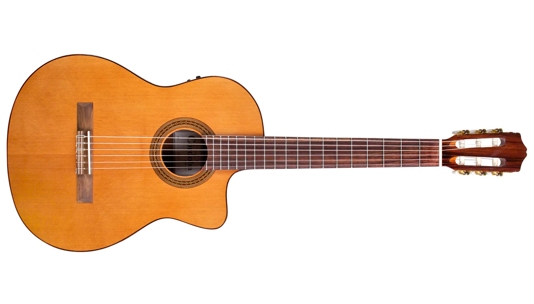 Cordoba C5-CE Nylon String Acoustic-Electric Guitar - Cedar (CUT AWAY)