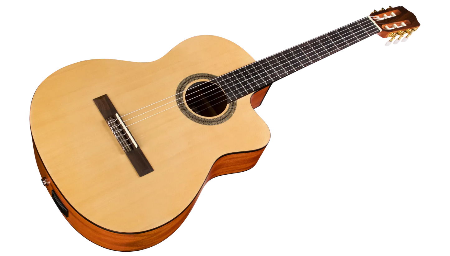 Cordoba Protégé C1M-CE Acoustic Guitar - Natural with Cutaway and Electronics