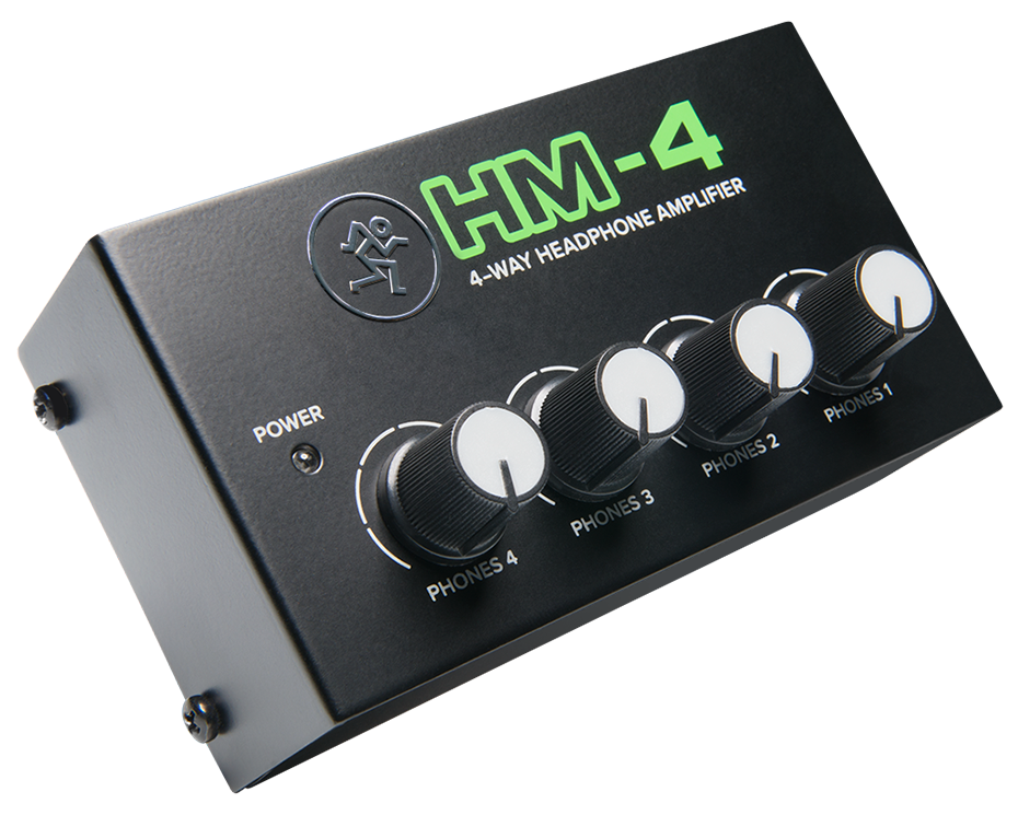 Mackie HM-4 4-channel Headphone Amplifier