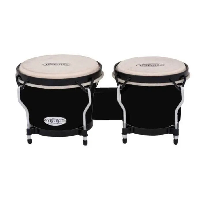 Toca Synergy Synthetic Series 2100SB ABS Plastic Bongos, Black