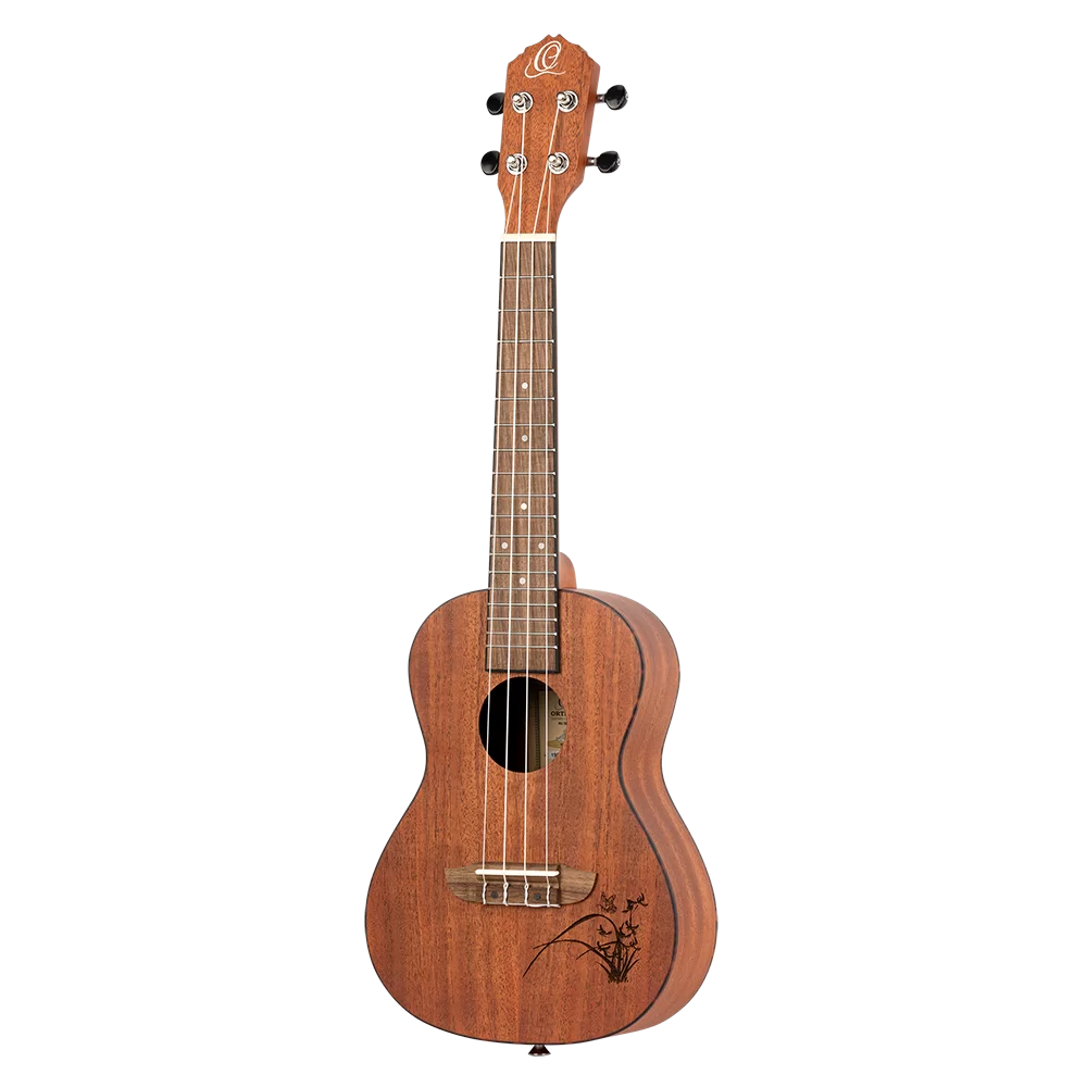 Ortega Bonfire Series Concert Ukulele Sapele Natural