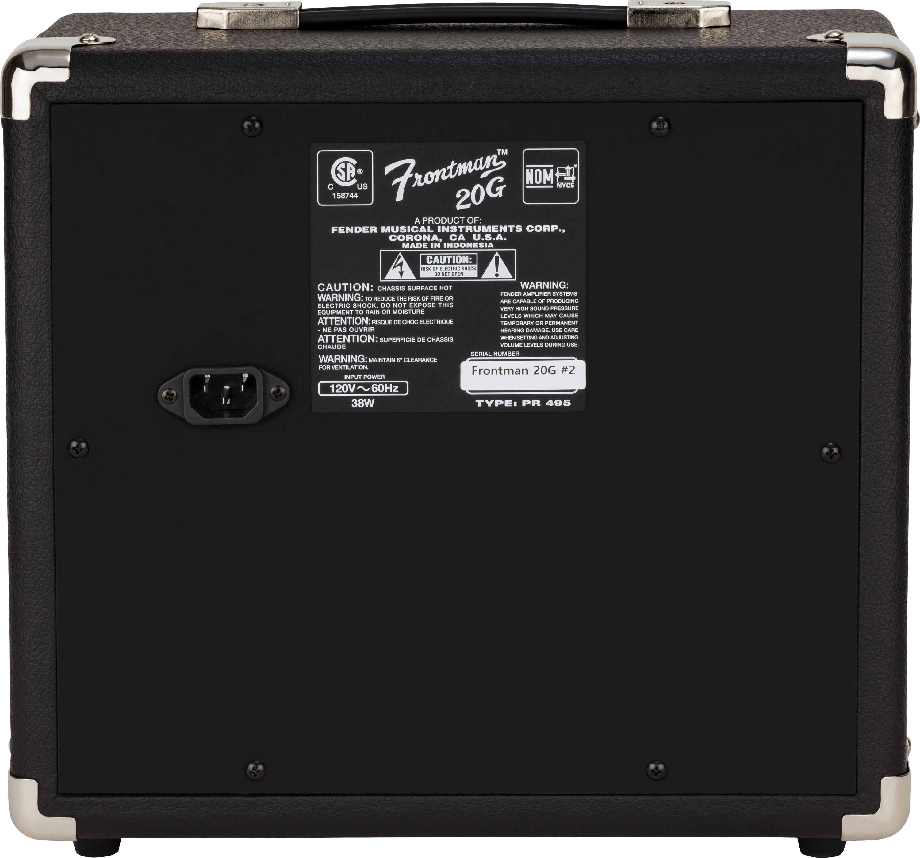 Fender Frontman 20G 20-watt 1 x 8-inch Combo Amplifier