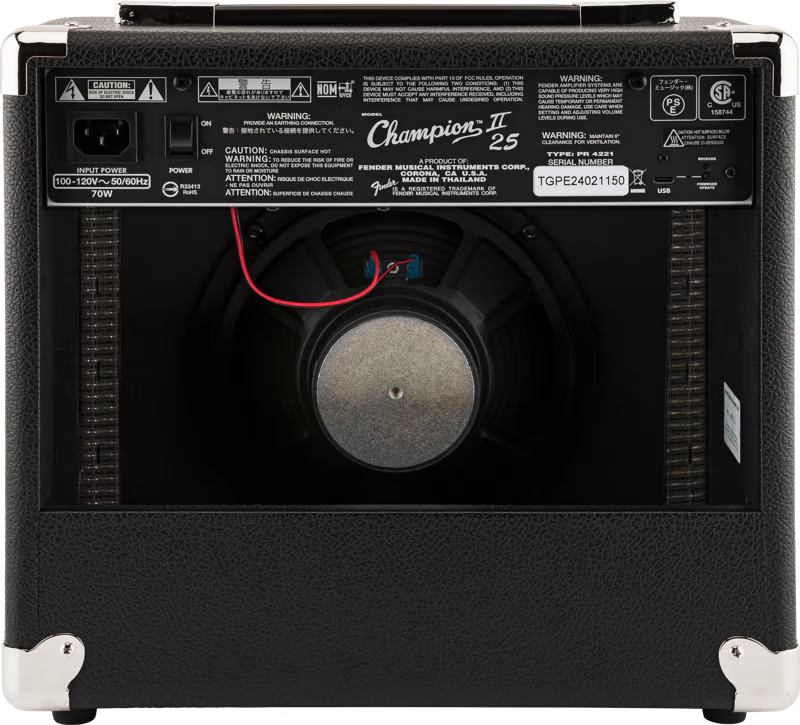 Fender Champion™ II Series Guitar Combo Amplifier