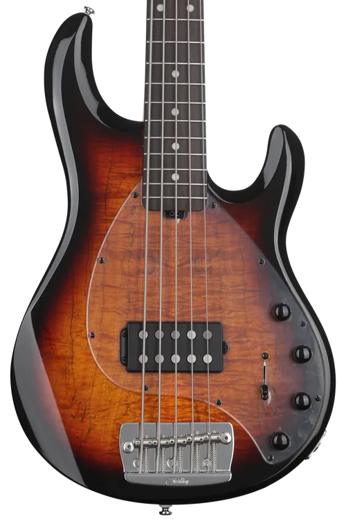 Sterling By Music Man StingRay RAY35 Bass Guitar - 3-tone Sunburst