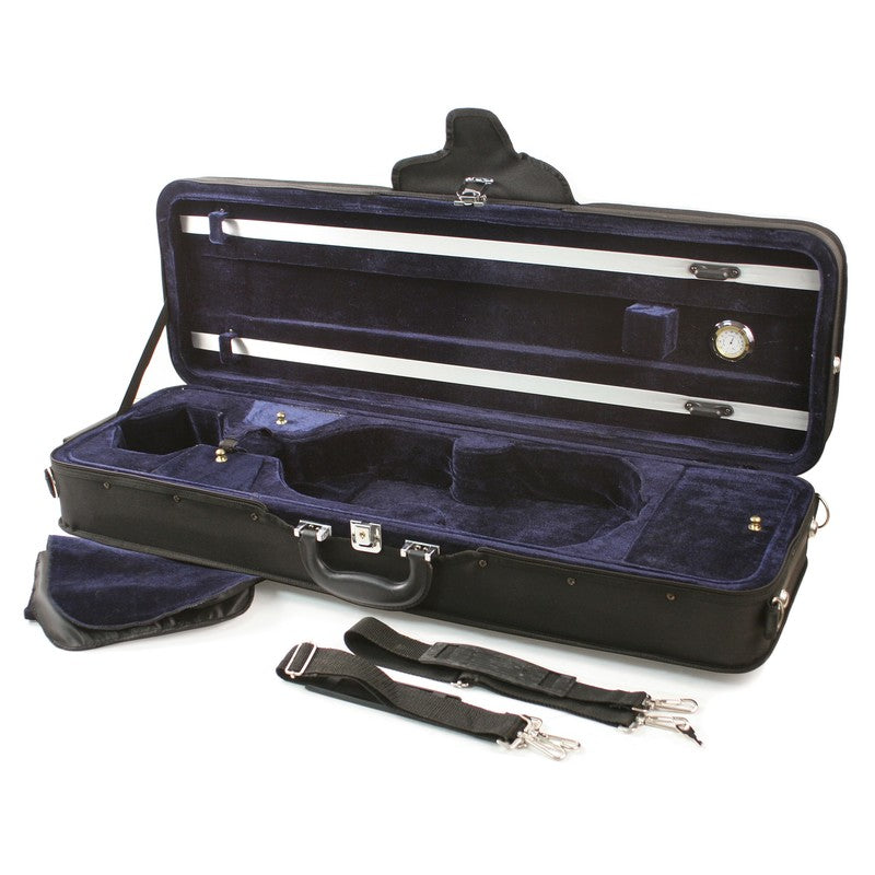 Knilling Embassy Violin Case, Oblong Shape, Fits 3/4 Size Violins