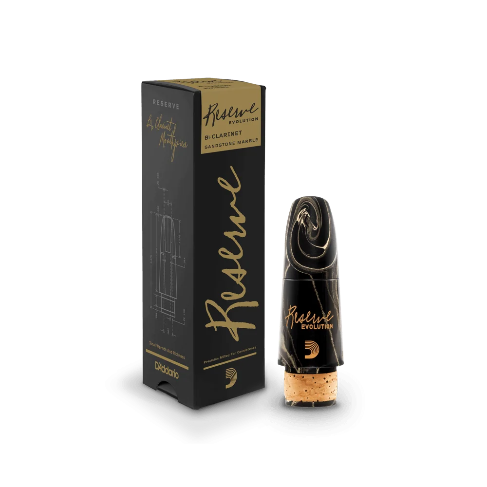Reserve Evolution Bb Clarinet Marble Mouthpiece Medium-Long Facing, American Pitch