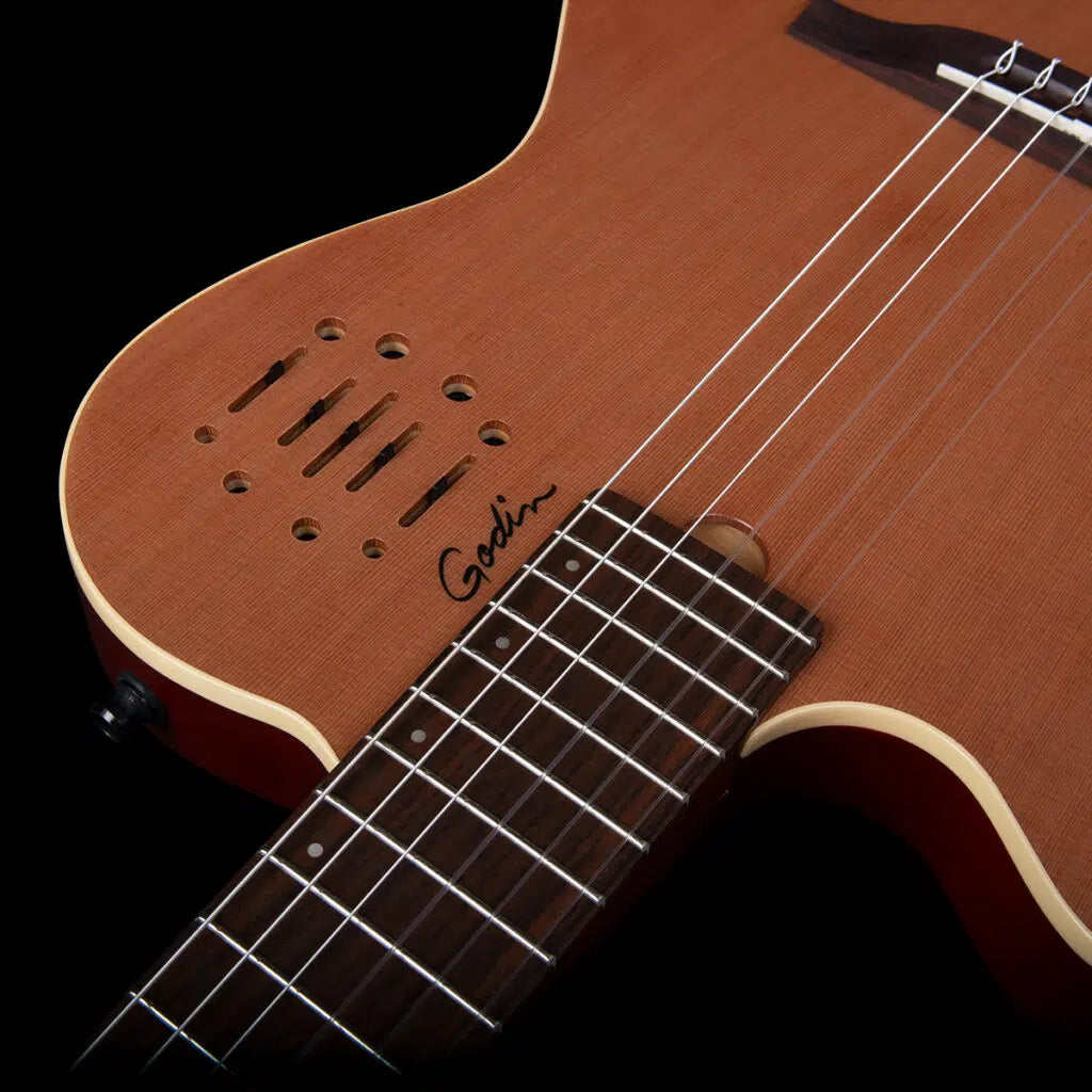Godin MultiAc Nylon Encore Acoustic-Electric Guitar - Natural Semi-Gloss