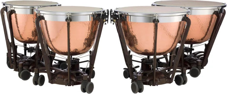 Adams Professional Gen II Hammered Cambered Copper Timpani Set of 4