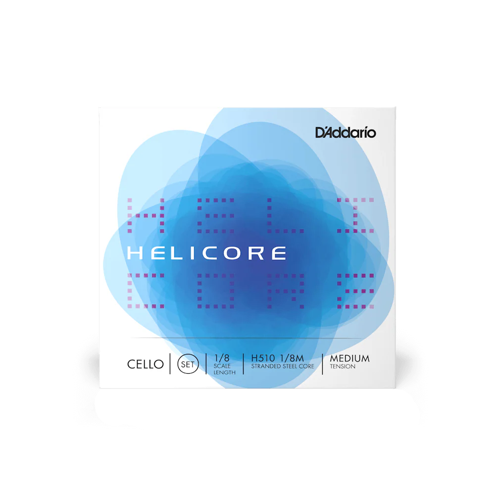 D'Addario Helicore Cello String Set, Medium Tension