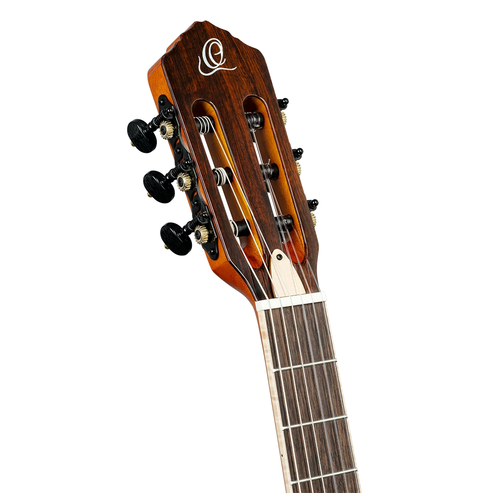 ORTEGA Tour Player Series Full Size Guitar Solid Okoume/ Flamed Maple Blue