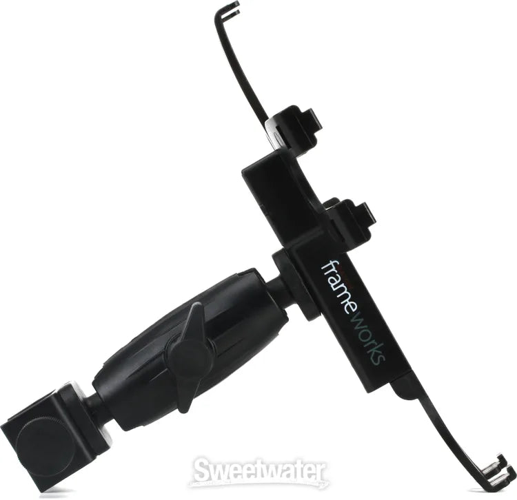 Gator Frameworks GFW-UTL-TBLTCLMP Adjustable iPad/Tablet Mount