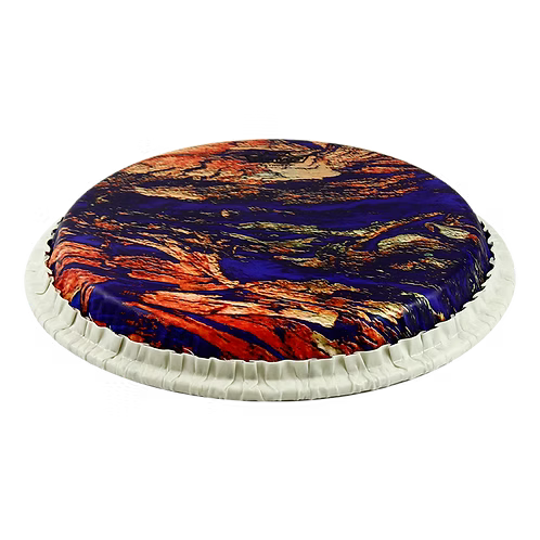 REMO (M7) Tucked Skyndeep Conga Drumhead - Calfskin Graphic