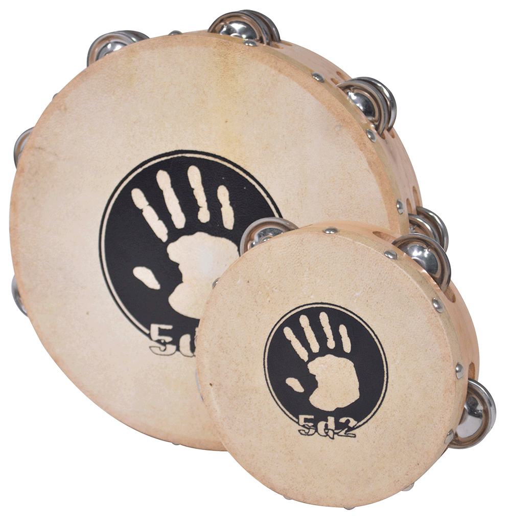 5D2 6" Single Row Tambourine