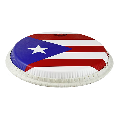 REMO (M7) Tucked Skyndeep Conga Drumhead - Calfskin Graphic