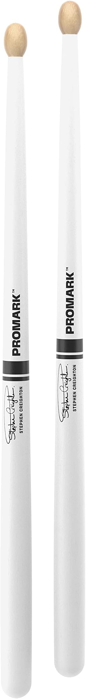 ProMark Signature PBSC-WHT Stephen Creighton White Pipe Band Drumsticks