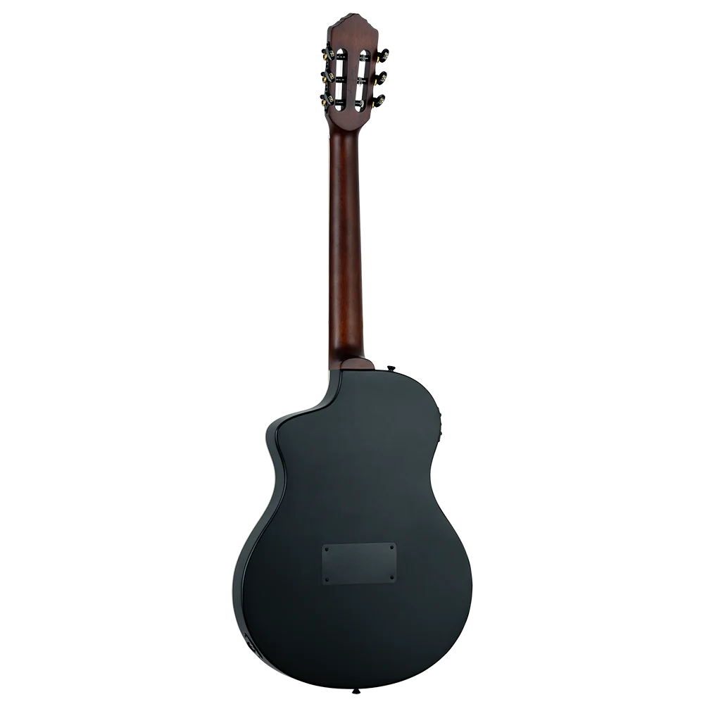 ORTEGA Tour Player Series Full Size Guitar Solid Okoume Satin Black