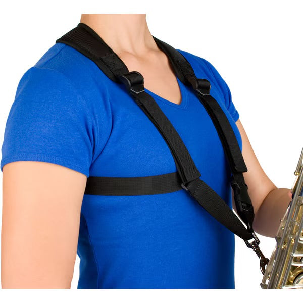 Protec Saxophone Harness - Deluxe Padded, Metal Snap, Size Smaller