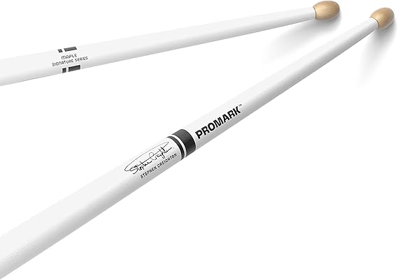 ProMark Signature PBSC-WHT Stephen Creighton White Pipe Band Drumsticks