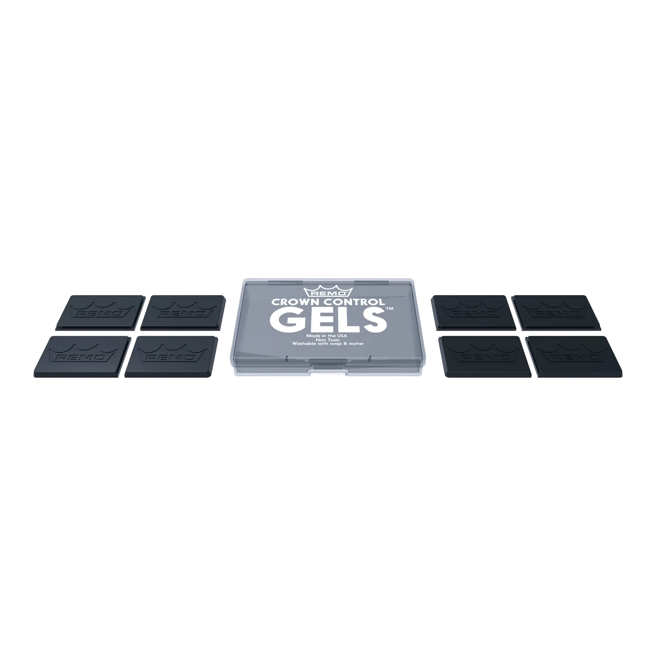 Remo Crown Control Gels Black