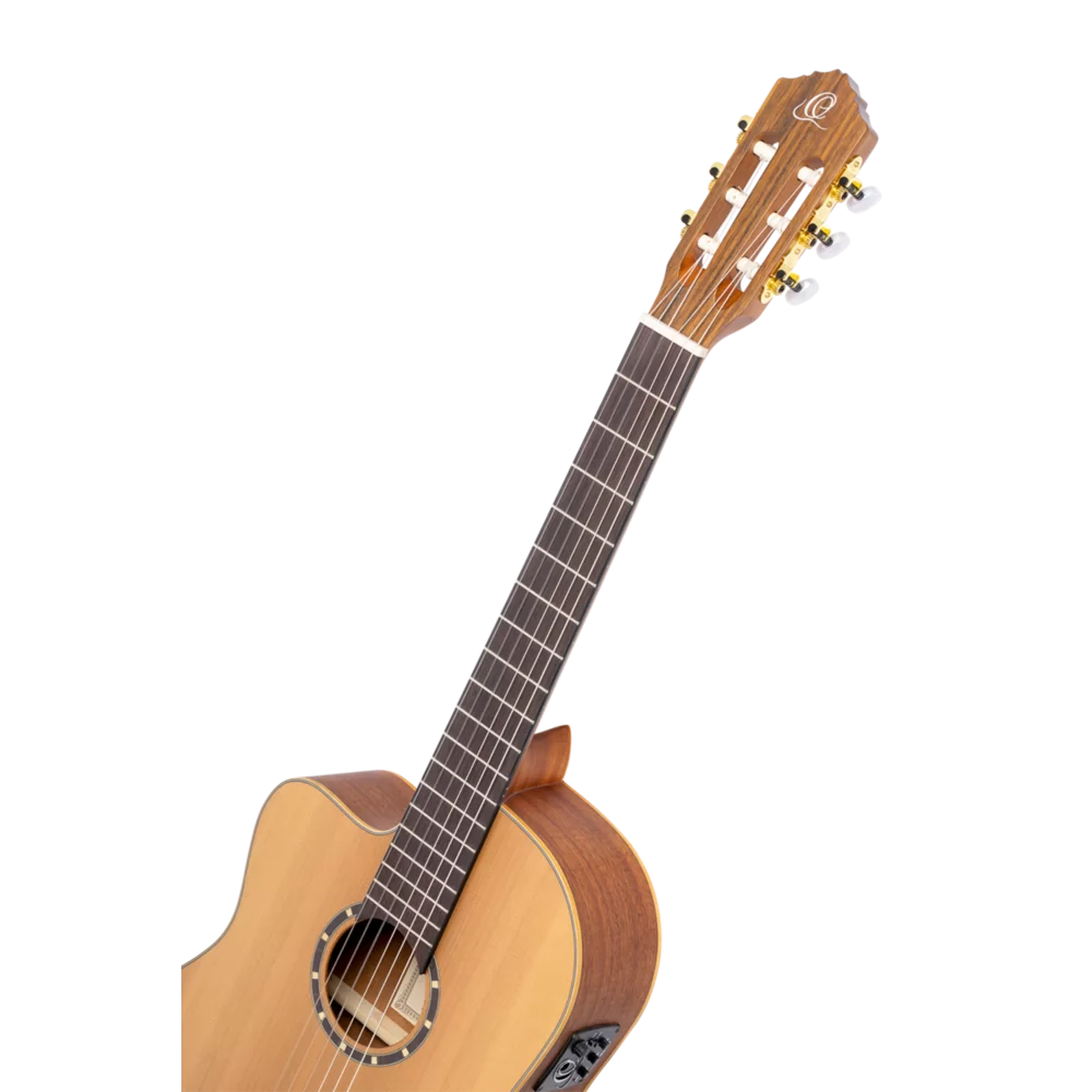 Ortega Family Series Pro Full Size Guitar Solid Cedar/ Mahogany Natural - RCE131L (Lefty)
