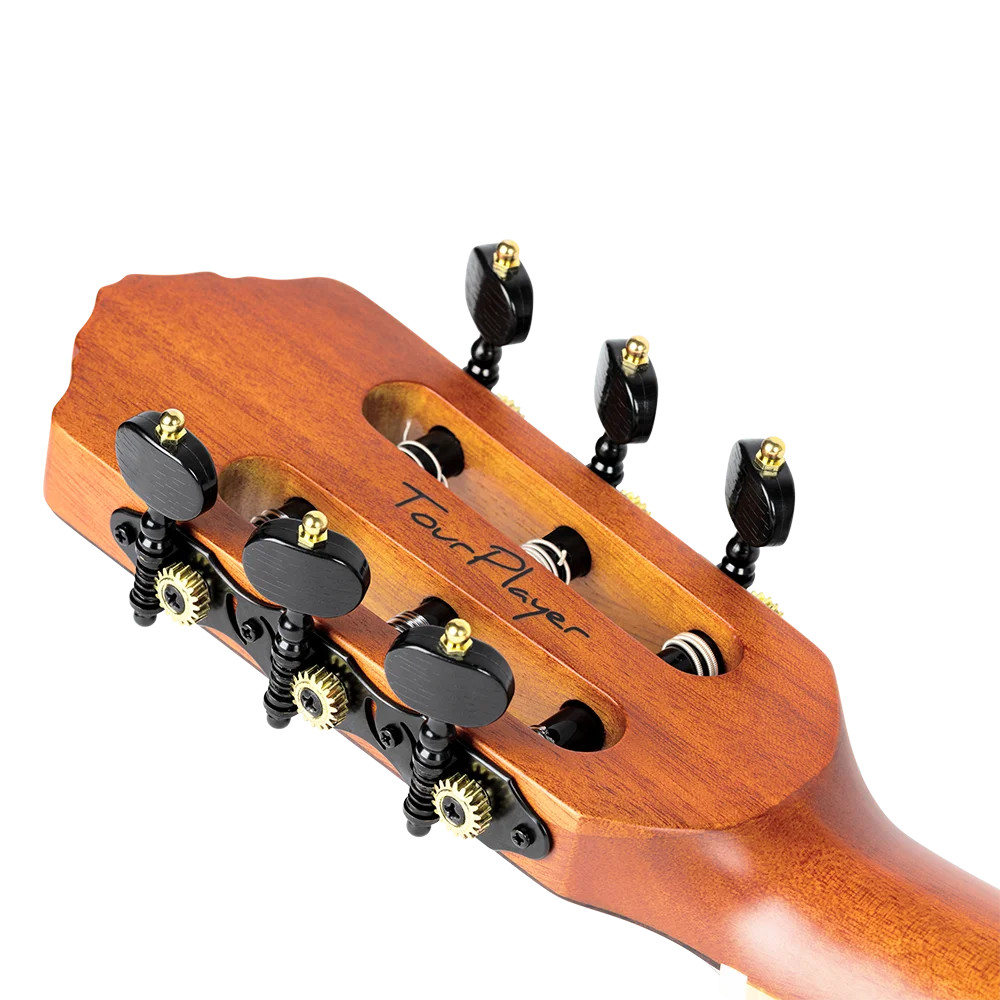 ORTEGA Tour Player Series Full Size Guitar Solid Okoume/ Flamed Maple Blue