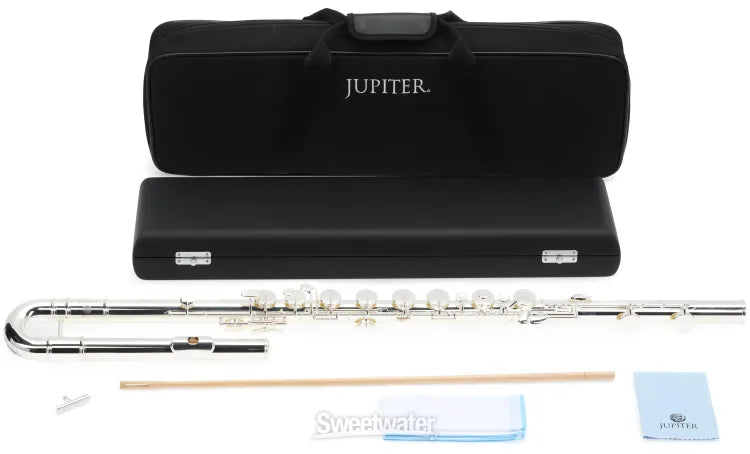 Jupiter JBF1000 Intermediate Bass Flute with Offset G Key System