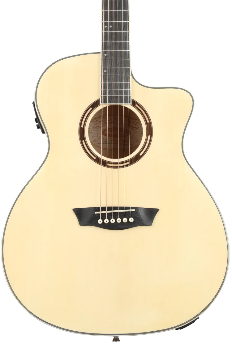 Washburn Apprentice Series Acoustic-Electric Guitar Grand Auditorium- Natural