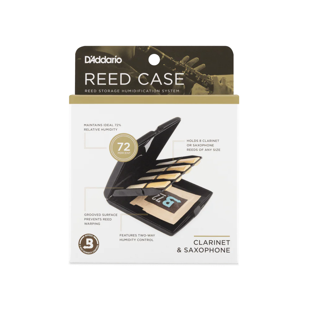 D'Addario Woodwinds Multi-Reed Storage Case / Reed Storage Humidification System