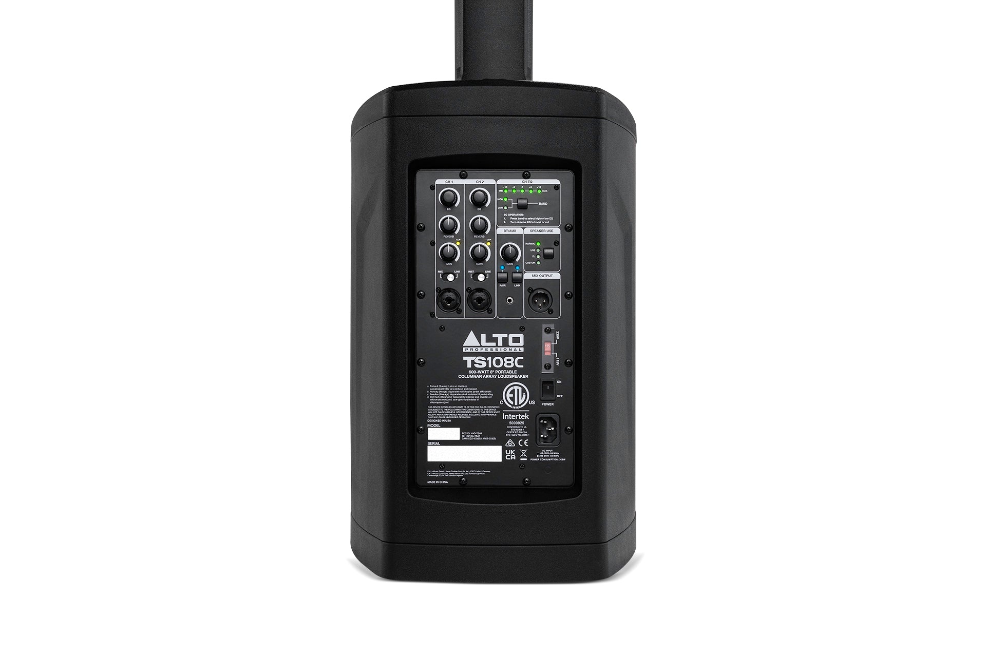 Alto Professional TS108C Portable Powered PA Speaker