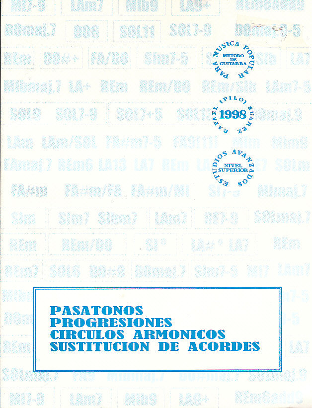 Pasatonos, Progresiones, Círculos Armónicos, Sustitución de Acordes Para Guitarra