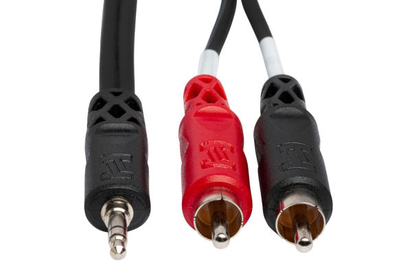 HOSA Stereo Breakout 3.5 mm TRS to Dual RCA