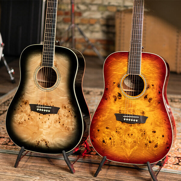 Washburn Deep Forest Burl D Acoustic Guitar