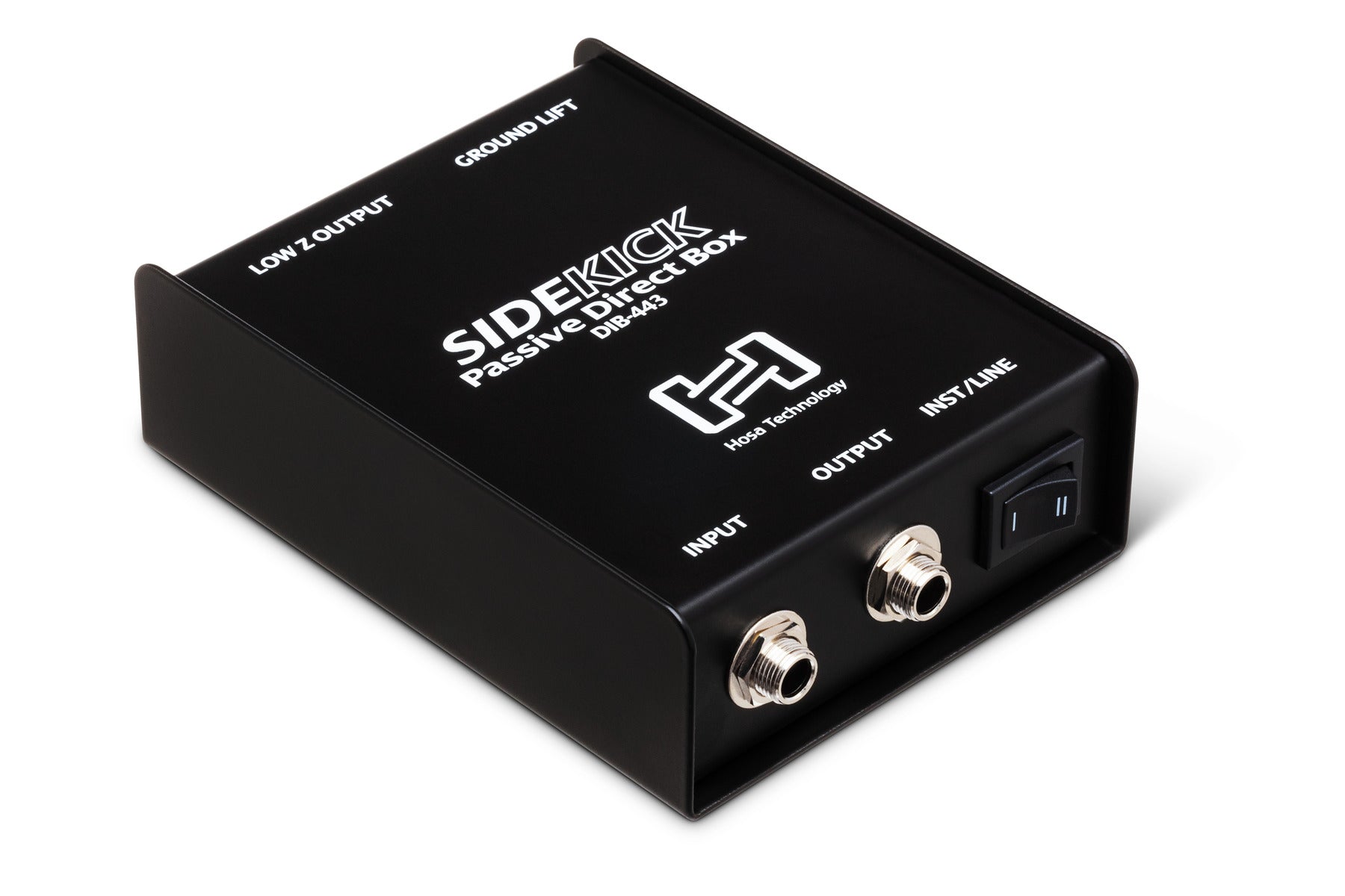 Hosa Pro-Conex Sidekick Passive Direct Box – DIB-443 1/4 in TS to XLR3M
