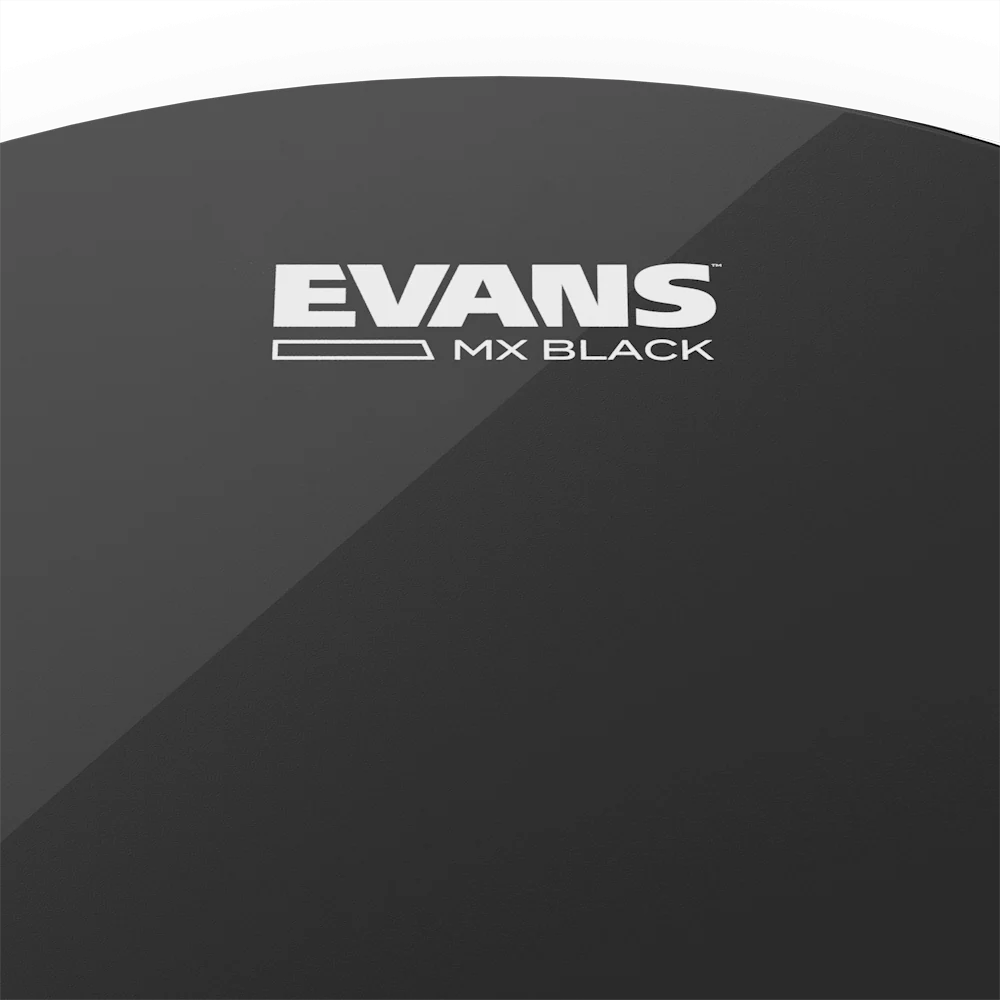 Evans MX Black Marching Tenor Drumhead