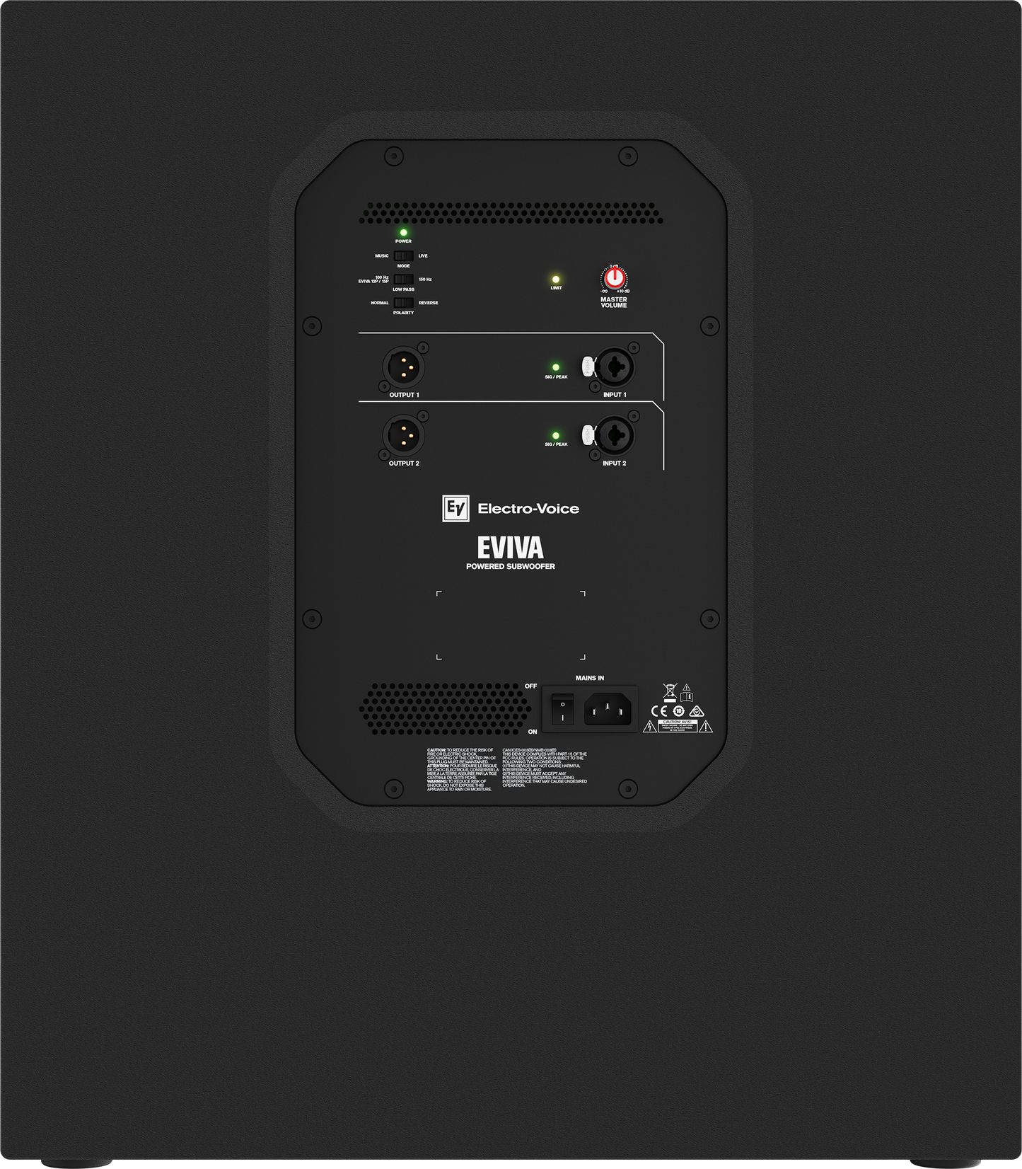 Electro-Voice EVIVA 18SP Powered Subwoofer