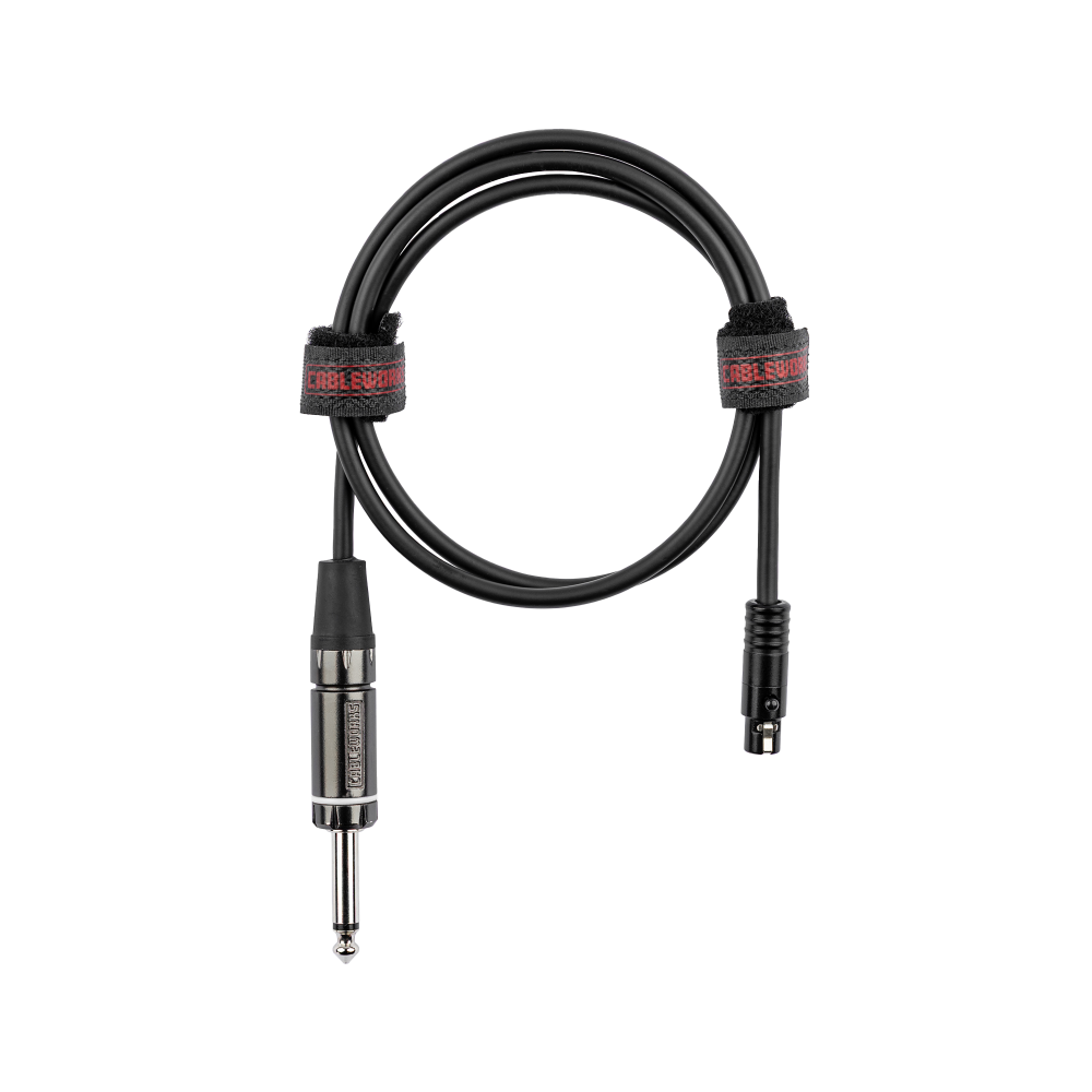 Gator Cableworks Composer Series Instrument Cable for Wireless Bodypack Transmitter 3 foot