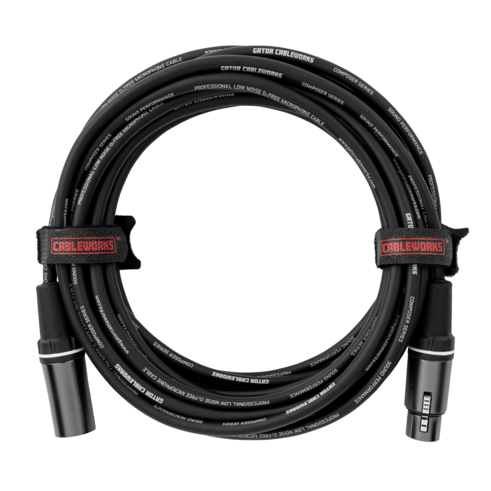 Gator Composer Series Microphone Cable 15'