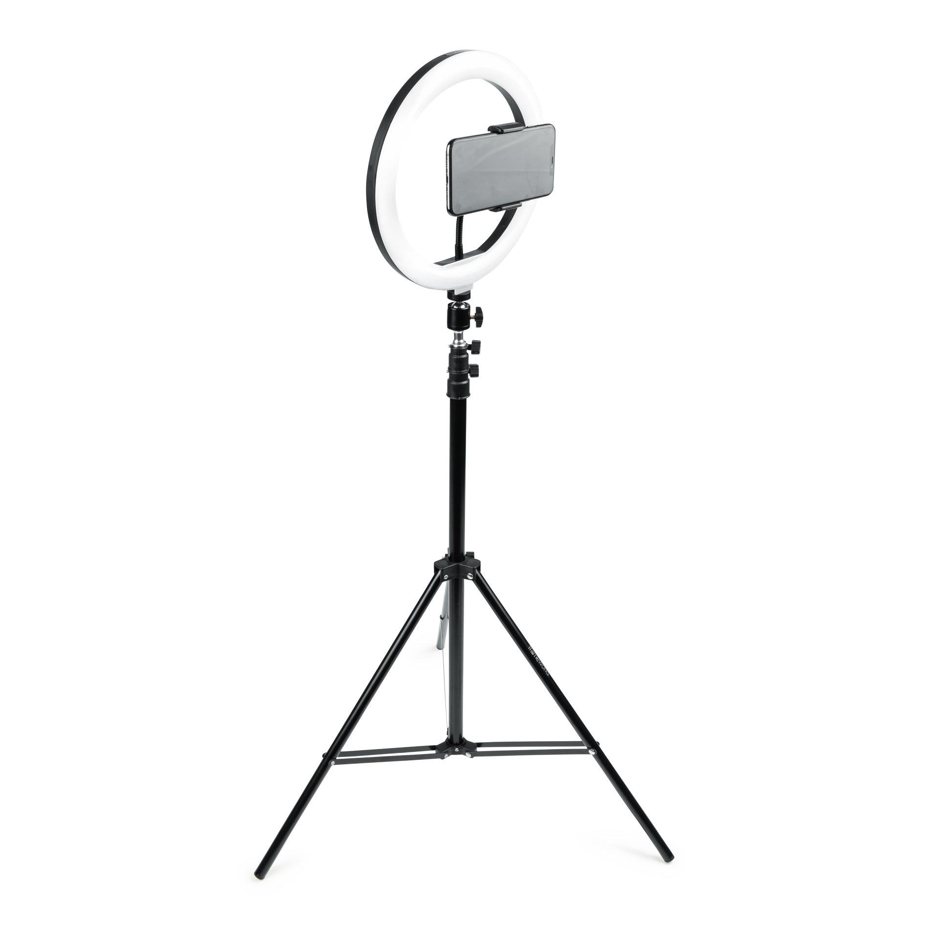 Gator Ring Light Round Base Tripod Stand W/ Phone Clamp