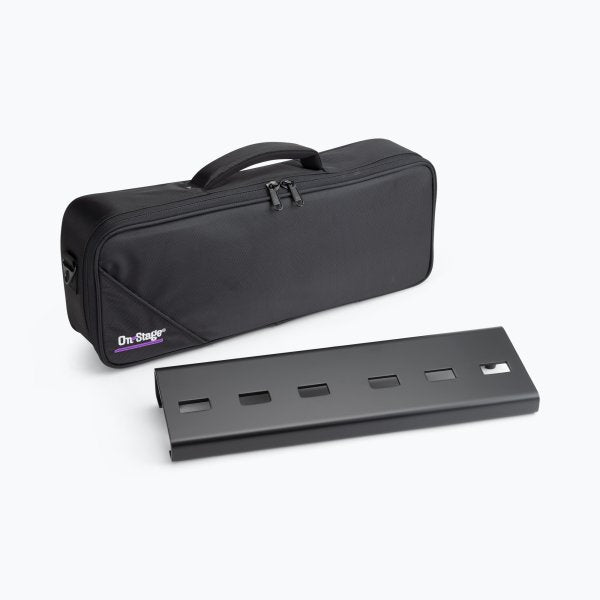 On Stage Compact Pedalboard with Gig Bag