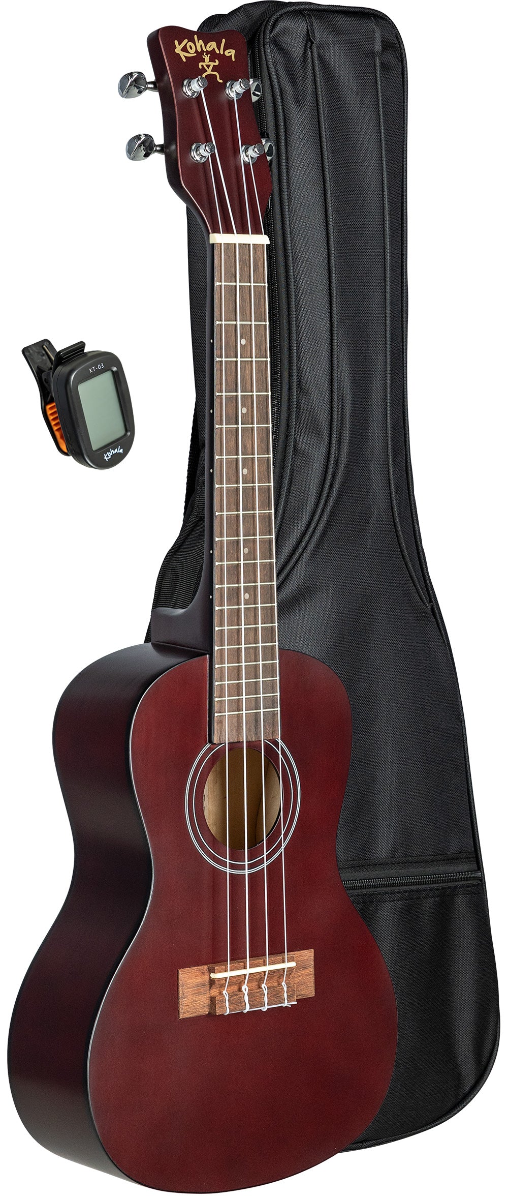 KPP-C Kohala Concert Player’s Pack with Uke, Bag, Tuner